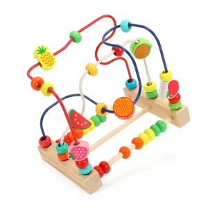 Wooden Montessori Beads Puzzle
